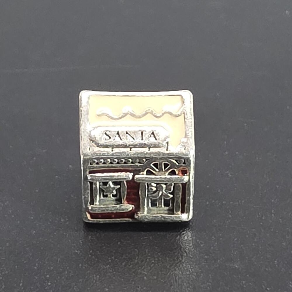 Christmas Santa House Pandora Charm